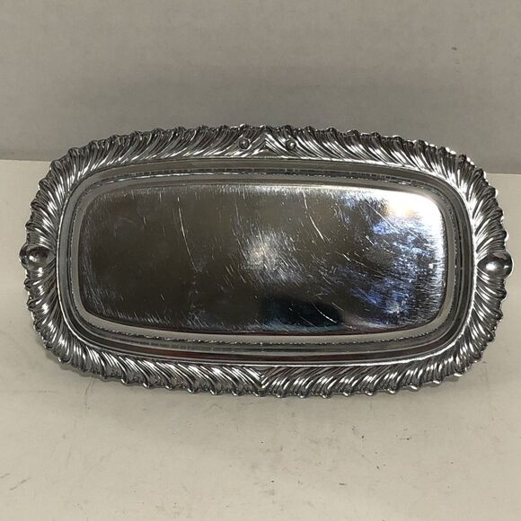 VTG 1974 Irvinware Butter Dish W/ Holder & Glass Insert Made In USA. NO KNIFE - Picture 8 of 8